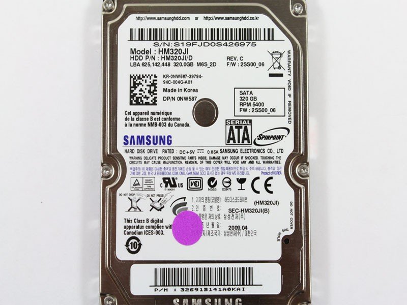 NEW Samsung M6 320GB 5400RPM 8MB Cache SATA Internal Hard Disk Drive