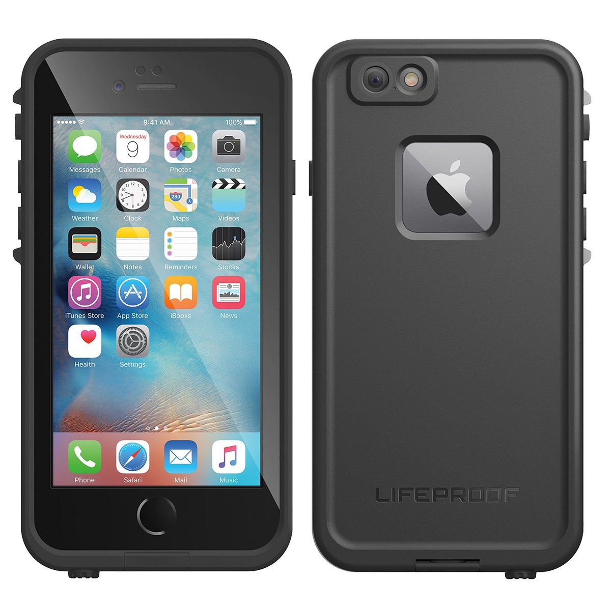 Brand NEW!! LifeProof FRE iPhone 6 / iPhone 6S 4.7 Inch WATERPROOF Case 77-52563 Black