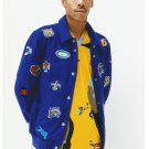 SUPREME FRANCHISE VARSITY 14FW BADGED WOOLEN BASEBALL UNIFORM JACKET