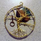 moon Tree of Life with swing necklace