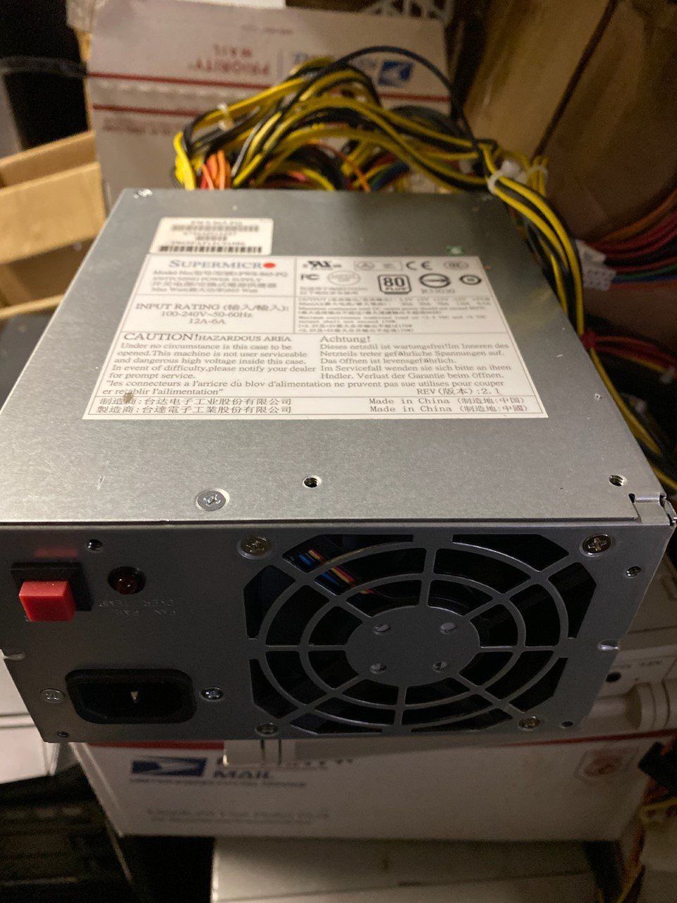 Supermicro PWS 865 PQ Power Supply