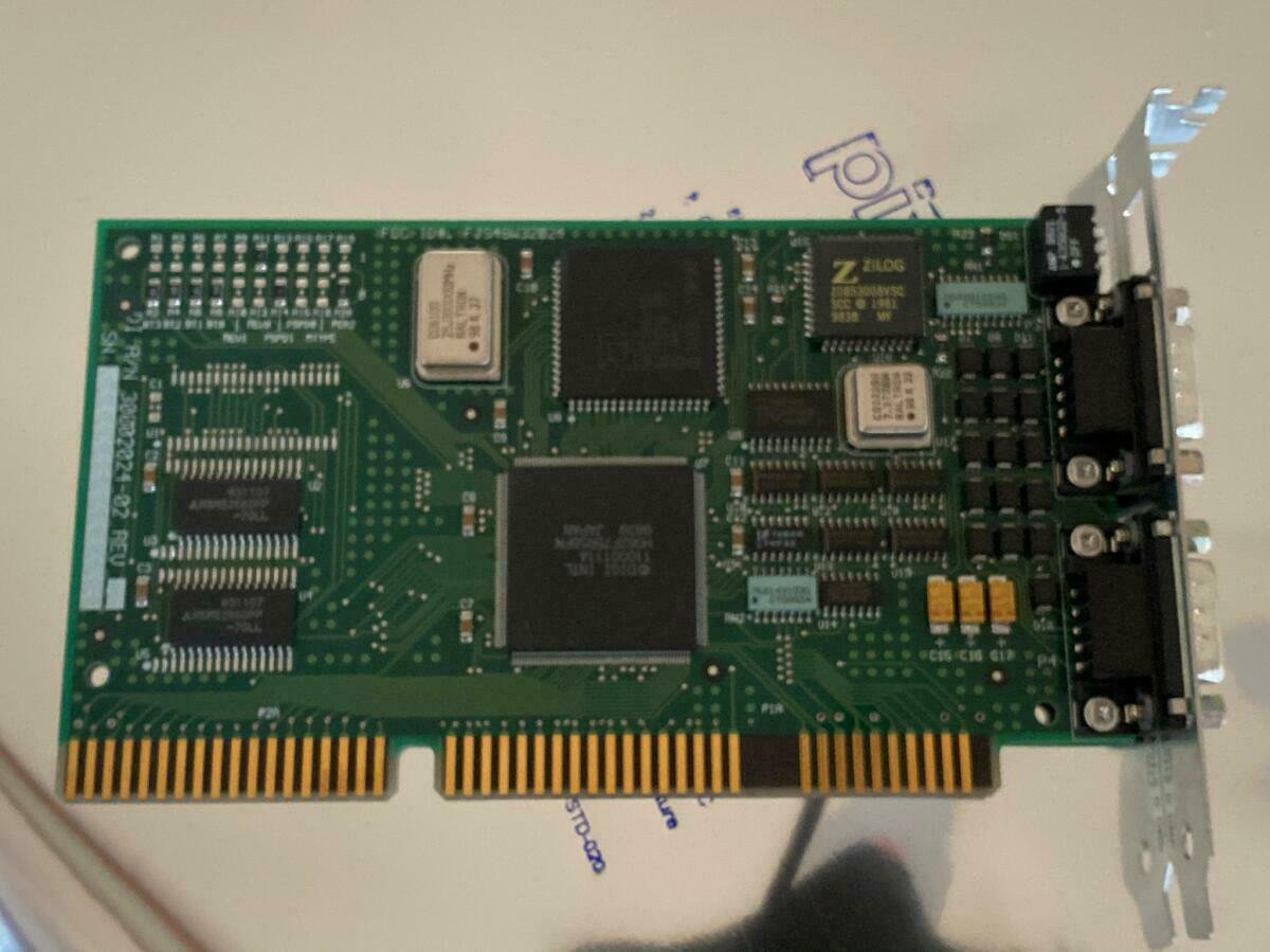DIGI International PC/2e Dual Port serial Card 55000461 Rev G,