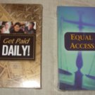 2 VHS Tapes of Pre-Paid Legal Services 1st Equal Access VHS & 2nd Get Paid Daily