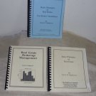 Three Classroom Manuals of The Hightower Institute of Real Estate and Appraisal