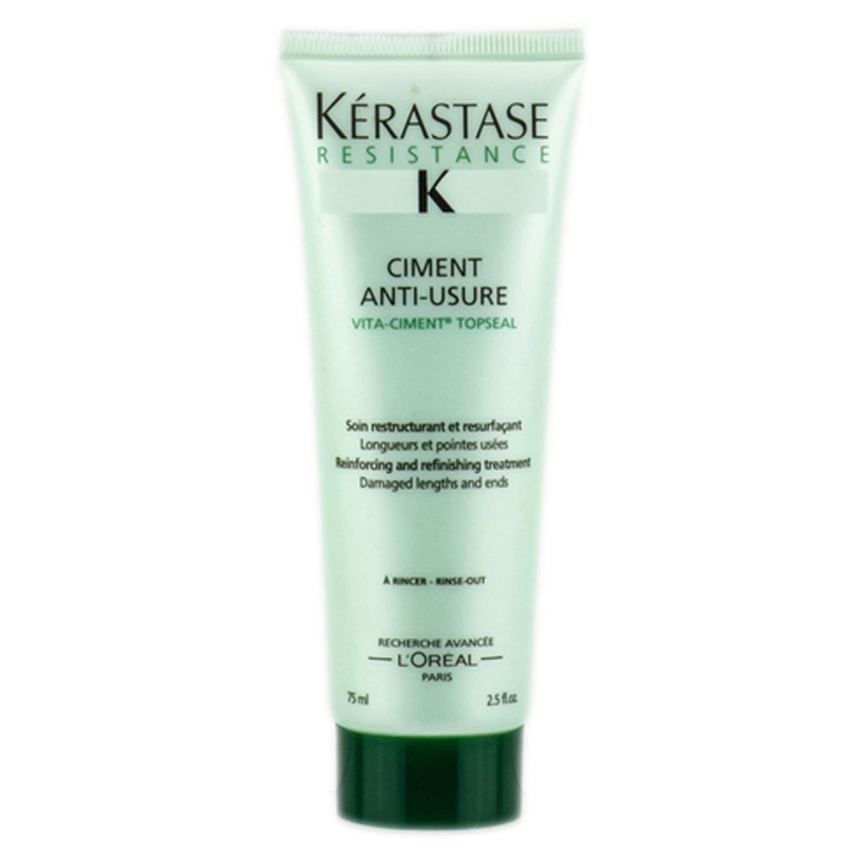 L'OREAL KERASTASE CIMENT ANTI USURE VITA TOPSEAL TREATMENT 2.5 fl oz / 75ml