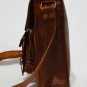 genuine leather vintage messenger Handmade satchel brown briefcase bag frm india
