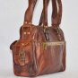 real leather vintage messenger sling Handmade briefcase ladies bag unisex