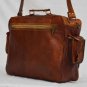 real leather vintage messenger sling Handmade unisex briefcase bag india