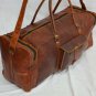 Real leather travel luggage gym mens genuine satchel bag large briefcase