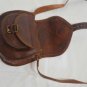 real leather vintage purse sling Handmade ladies satchel brown womens brown bag
