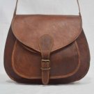 real leather vintage purse sling Handmade ladies satchel brown womens nice bag