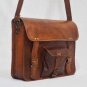 real leather vintage messenger mens Handmade natural satchel brown briefcase bag