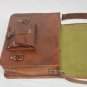 real leather vintage messenger mens Handmade natural satchel brown briefcase bag