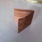 Real goat hide mens genuine leather wallet money purse