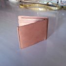 Real goat hide mens genuine leather wallet money purse for card bag