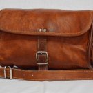 real leather vintage purse sling Handmade ladies satchel brown womens round bag
