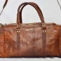 Real leather travel luggage gym mens genuine cross body bag briefcase from india