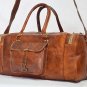 Real leather travel luggage gym mens genuine cross body bag briefcase from india