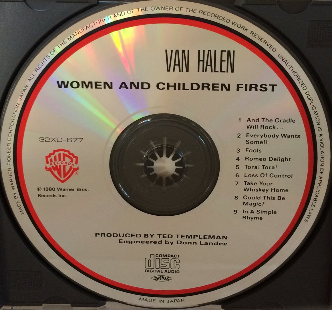 Van Halen - Women And Children First at Discogs