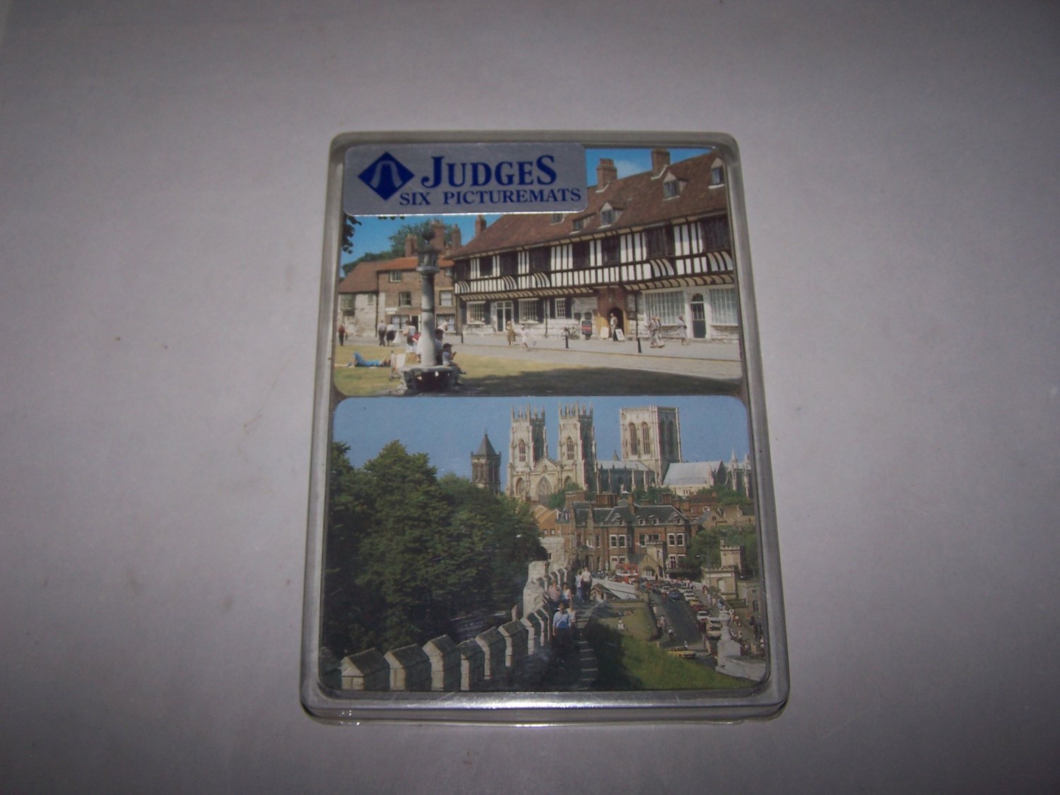 judges picture mat coasters set of 6
