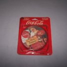 coca cola coasters christmas themed set of 4 nib