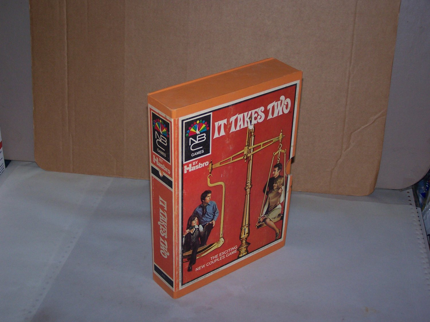 It Takes Two Game 1970 Nbc Hasbro Games Bookshelf