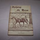 judging the horse frank jennings hc book with jacket 1955 autographed