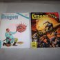 dragon magazines d&d back issues lot 150 - 159 1989 1990 with inserts