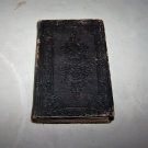 vintage bible 1851 embossed cover