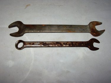 fairmount wrenches lot of 2 vintage tools