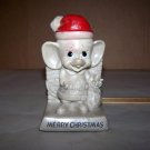 russ berrie christmas mouse figure 1970