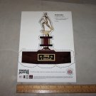 ea sports assemble trophy unpunched on card triple play 98 card