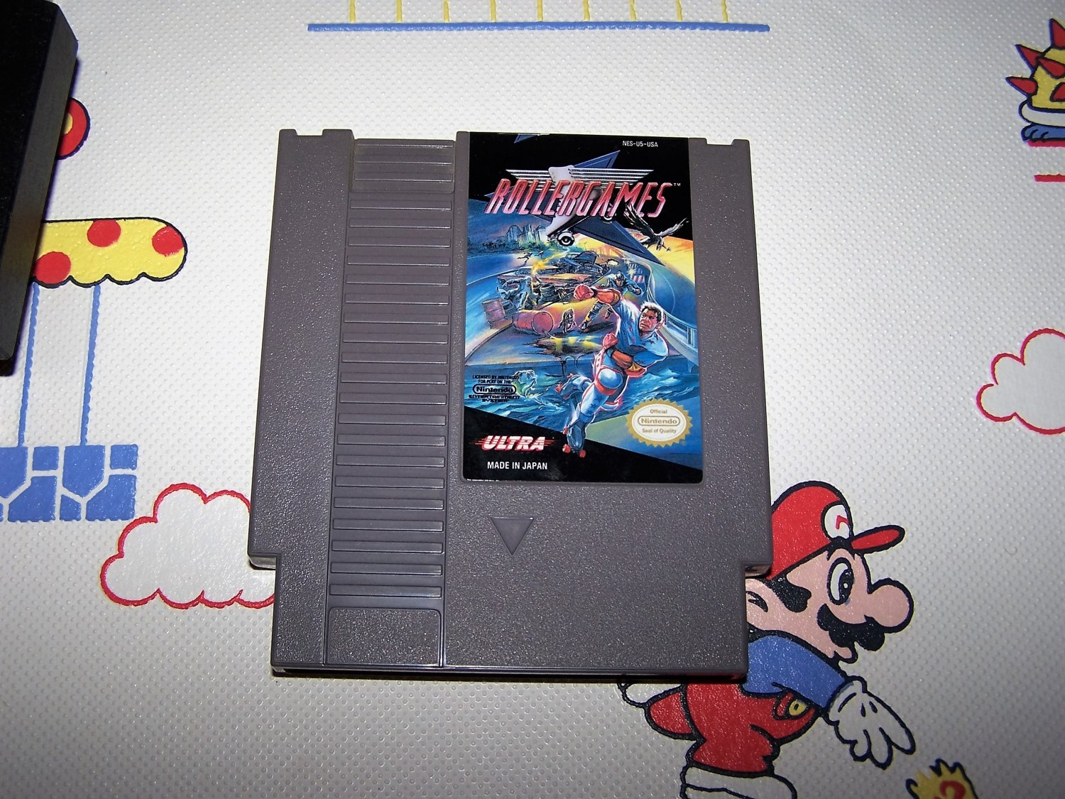 rollergames nes game ultra games 1990