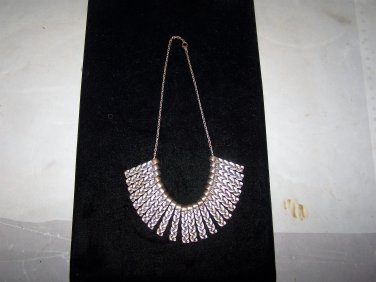 danglers necklace gold tone