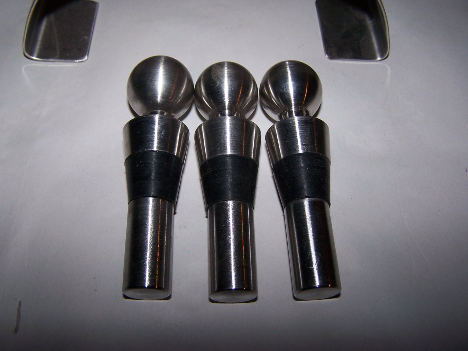 wine stopper set metal stoppers with stand