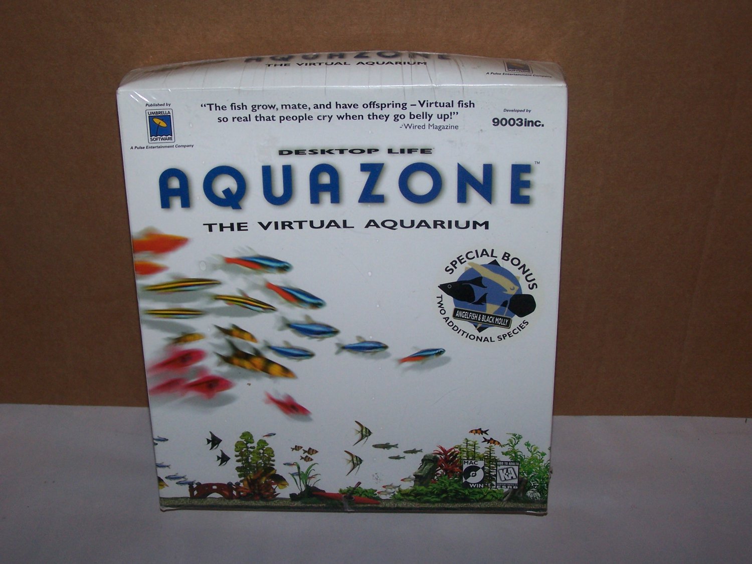 aquazone virtual aquarium