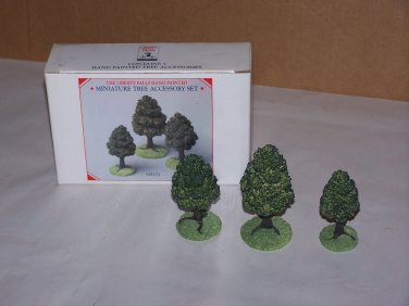 trees miniature tree accessory set 2000 liberty falls tiny trees