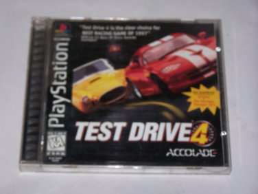 test drive 4 playstation game ps1 1997 accolade