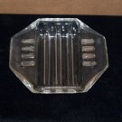 glass clear ash tray for cigars