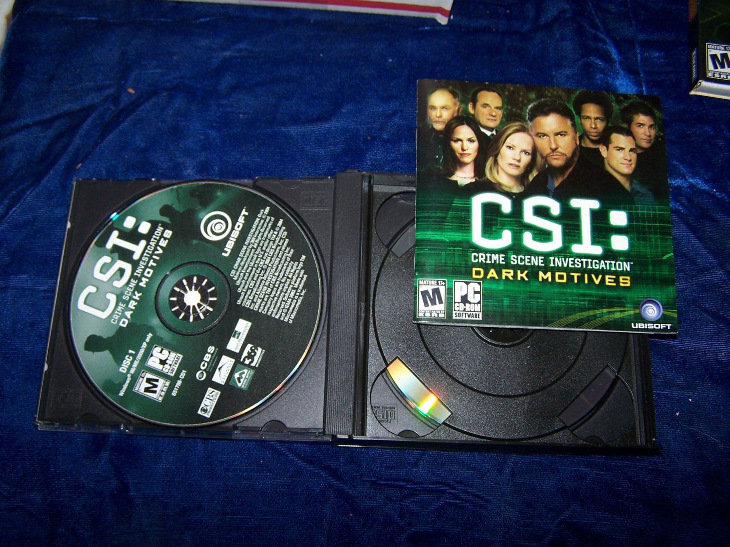 csi game lot of 2 games ubisoft 2004