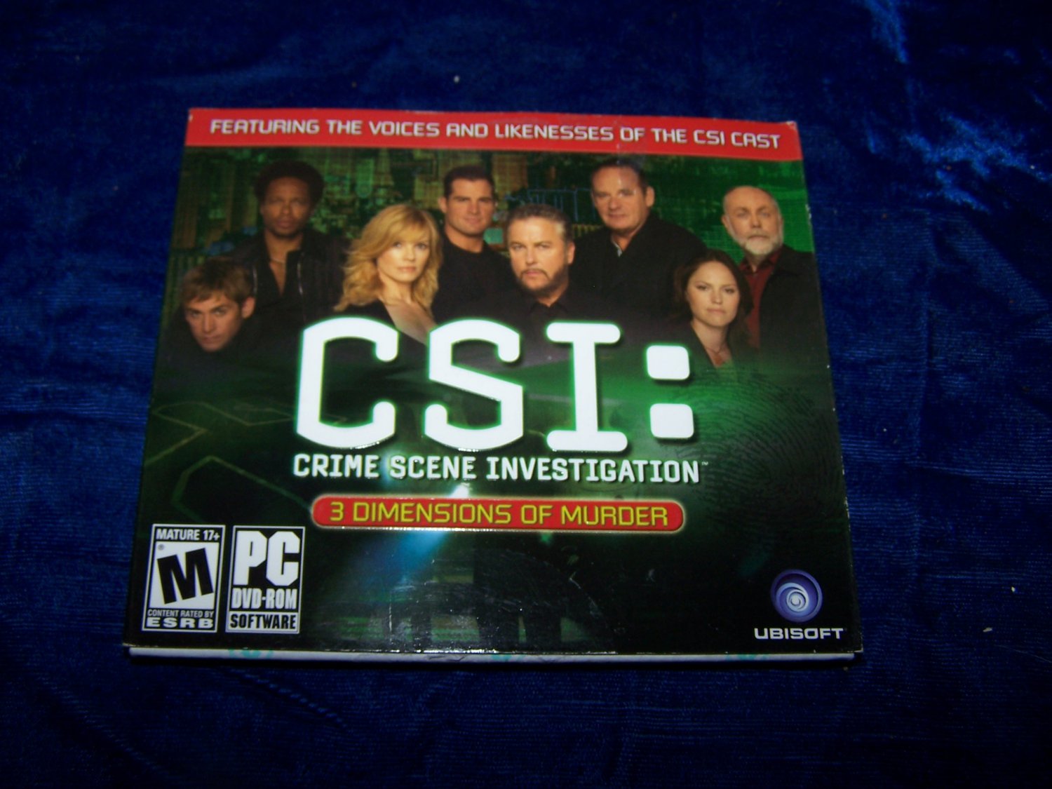 csi game lot of 2 games ubisoft 2004