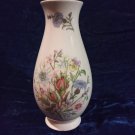 Aynsley wild tudor bone china vase 6 inch