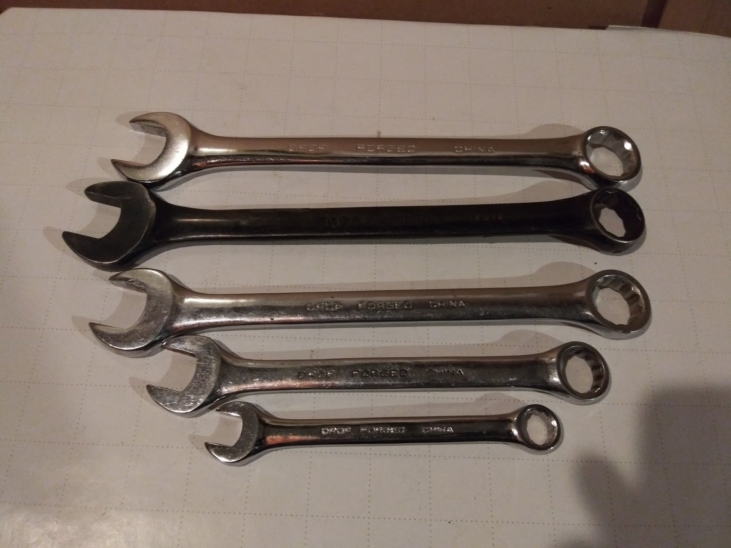 Pittsburgh wrench lot 13/16 7/8 11/16 13mm 23mm