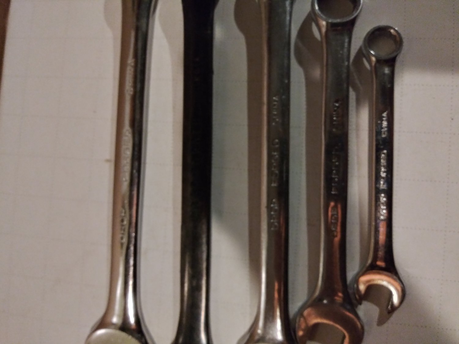 Pittsburgh wrench lot 13/16 7/8 11/16 13mm 23mm