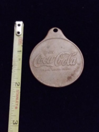 Coca- Cola British Honduras one cent coin pendant