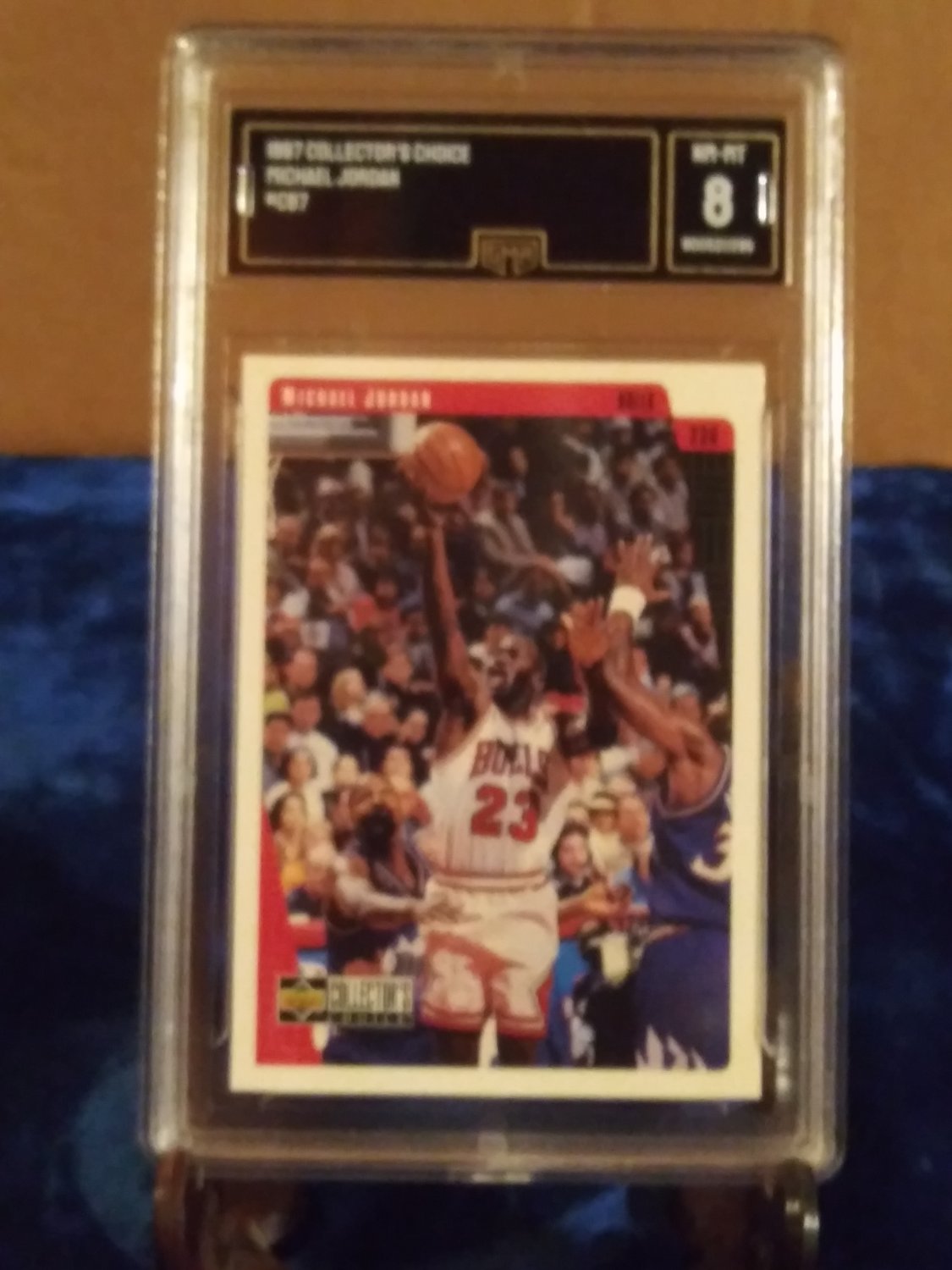 michael jordan collectors choice card