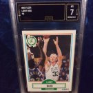 1990 Larry Bird Fleer Celtics graded 7