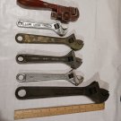 Williams Trimo adjustable wrench lot