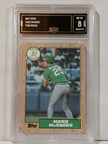 1987 McGwire Mark Topps GMA 8 NM-MT