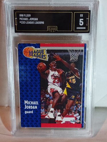 1991 Jordan Michael Fleer GMA 5 EX